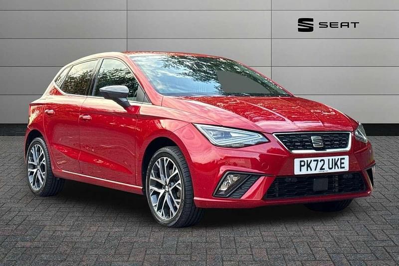 Red Used 2022 Seat Ibiza XCELLENCE Lux Hatchback | £14,995 (Fair price) - Image 1/4