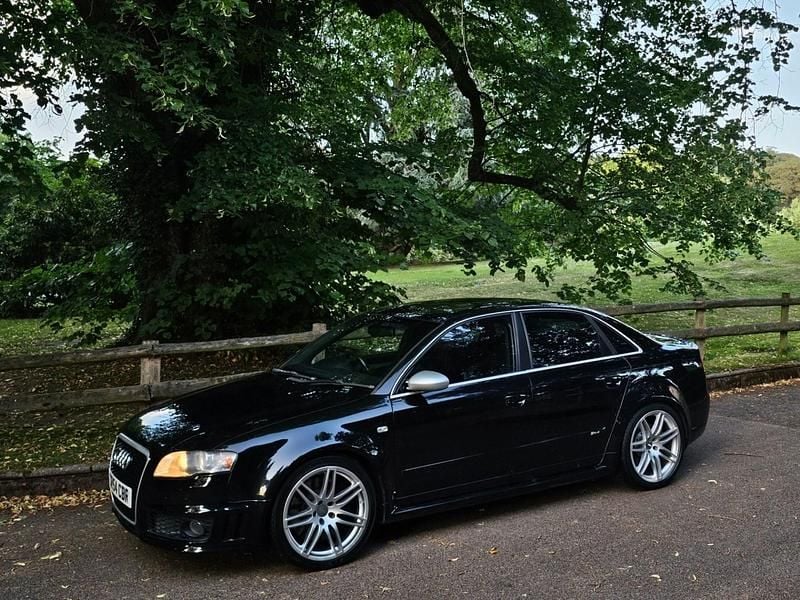 Used Audi RS4 2007 Black Sedan