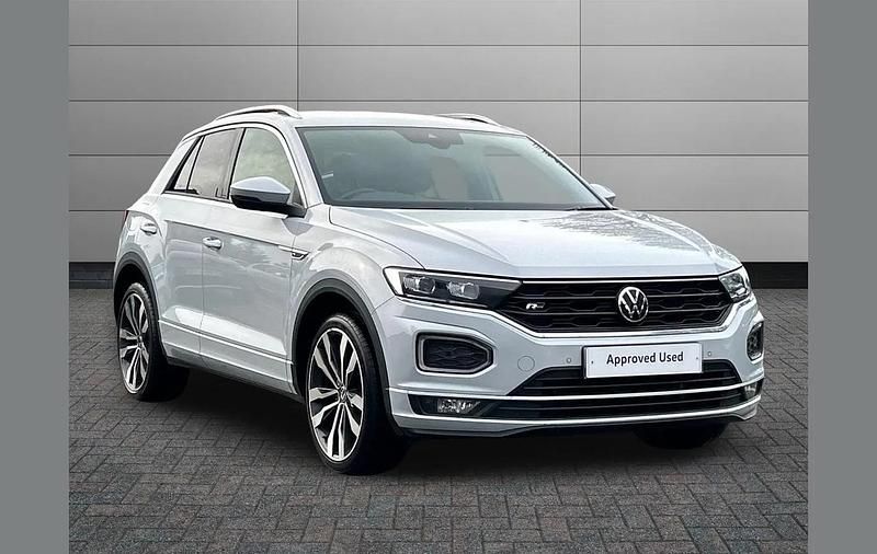 Silver Used 2022 VW T-Roc R-line SUV | £22,990 (Fair price) - Image 1/4