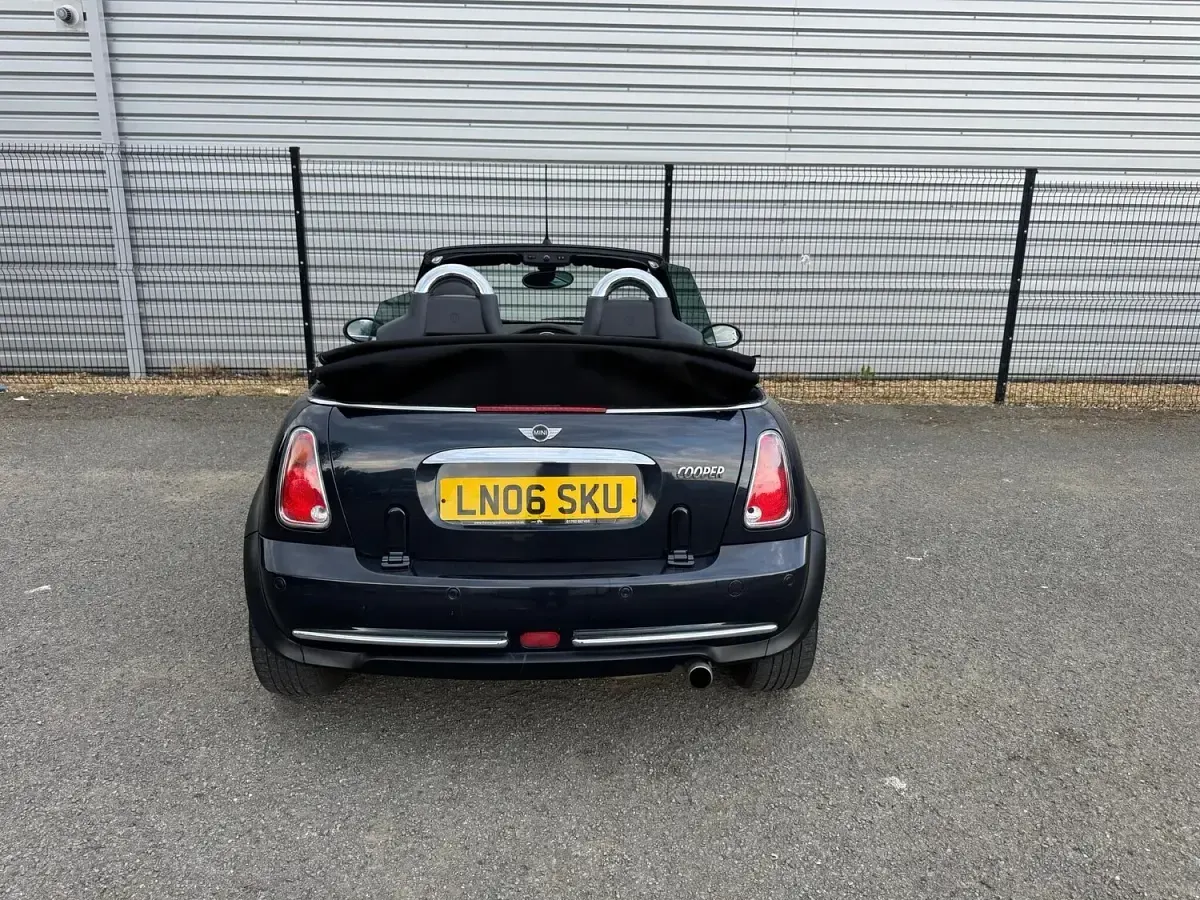 Used Mini Cooper Cabriolet 2006 Black Cabriolet