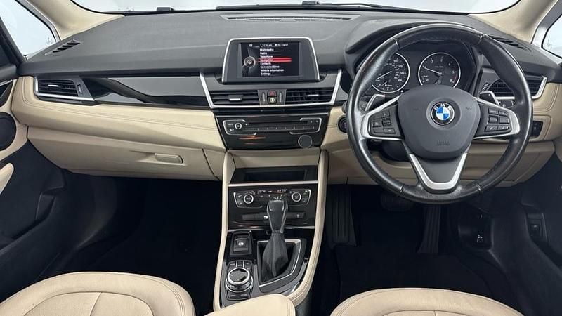 Used BMW 218 Active Tourer Luxury Line 148 HP (108 kW) 2017 Black MPV