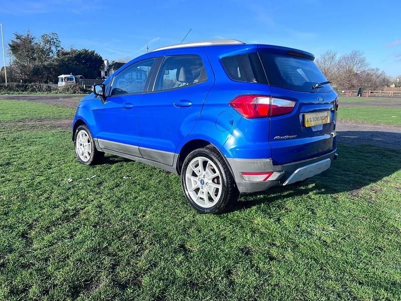Used Ford Ecosport Titanium 125 HP (91 kW) 2017 Blue SUV