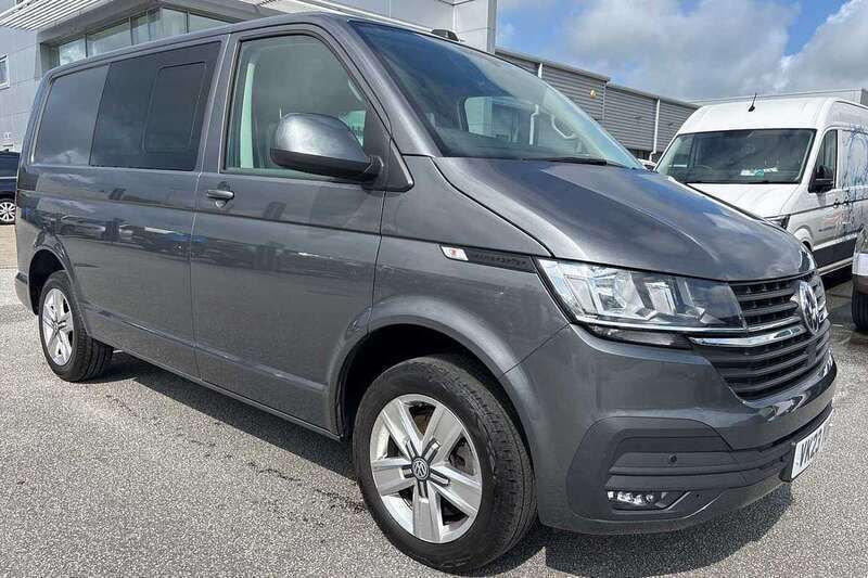 Grey Used 2023 VW T6.1 Highline Van | £32,394 (A bit pricey) - Image 1/4