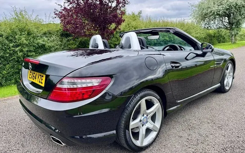 Used Mercedes SLK350 AMG 306 HP (225 kW) 2013 Black Cabriolet