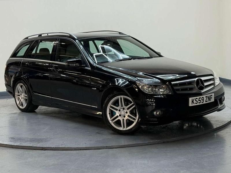 Black Used 2010 Mercedes C180 Estate | £3,750 (Fair price) - Image 1/4