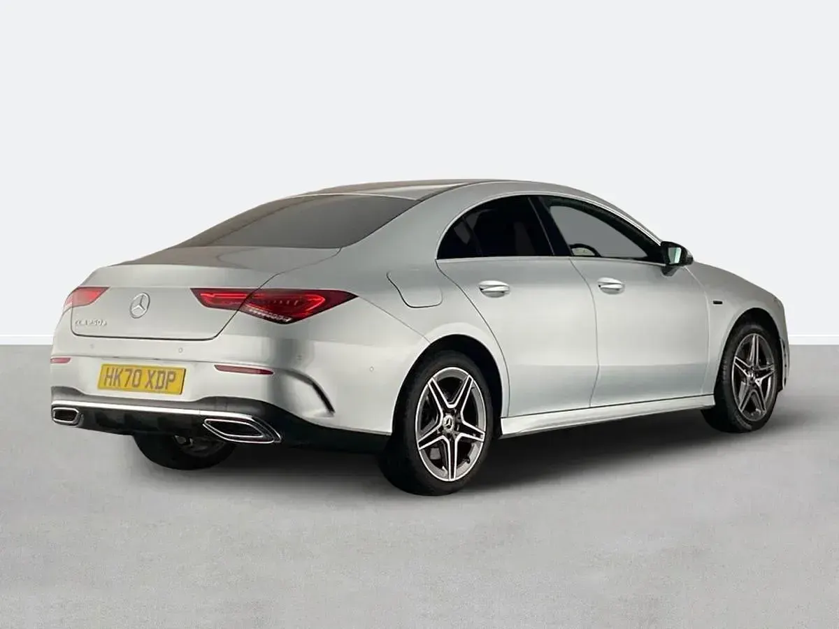 Used Mercedes CLA250e AMG Line Premium 2020 Silver Coupe