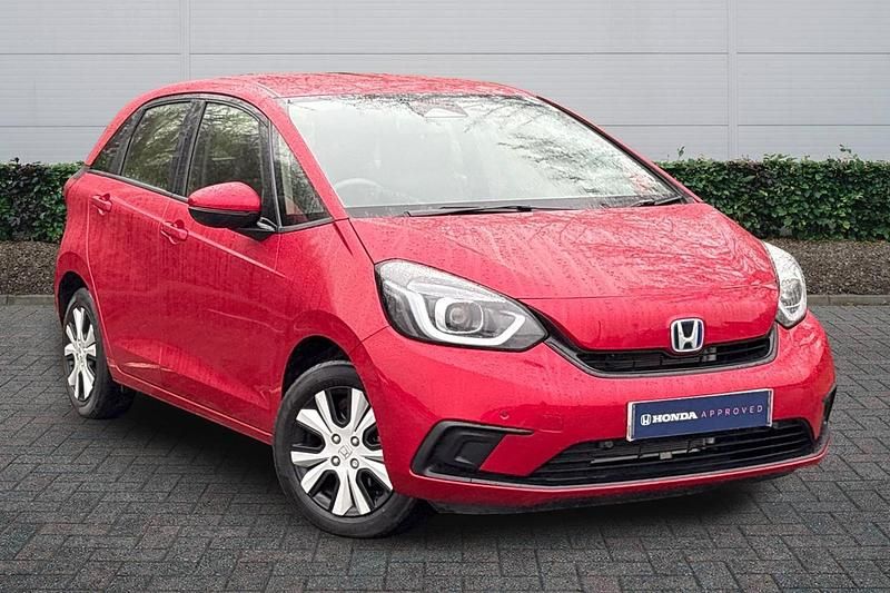 Used Honda Jazz Hybrid 109 HP (80 kW) 2021 Red Hatchback