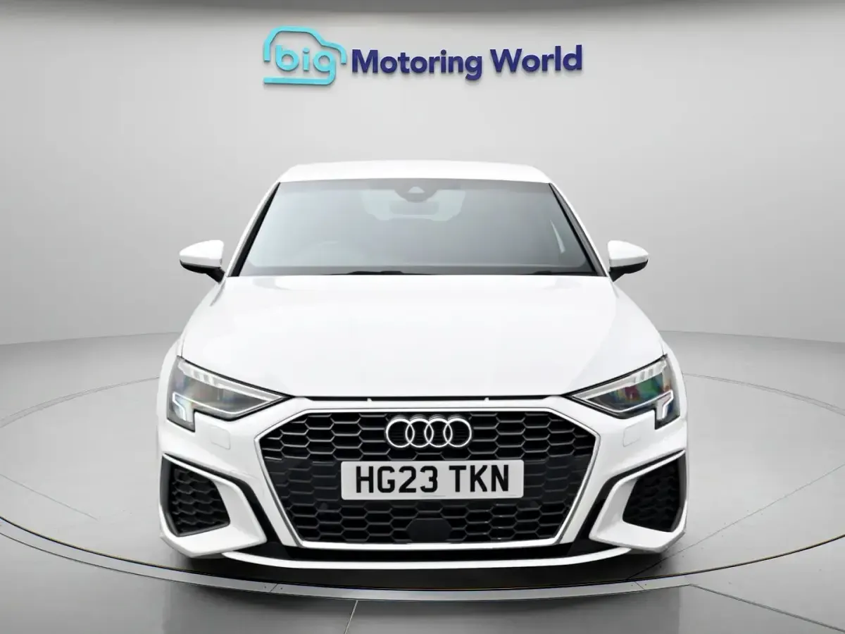 Used Audi A3 S-Line 150 HP (110 kW) 2023 White Sedan
