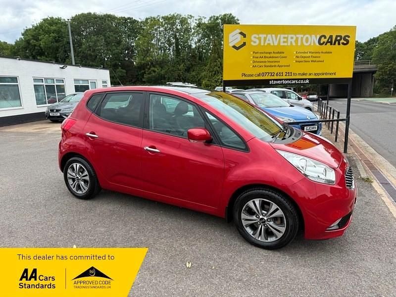 Red Used 2017 Kia Venga 4 Hatchback | £11,995 (Fair price) - Image 1/3