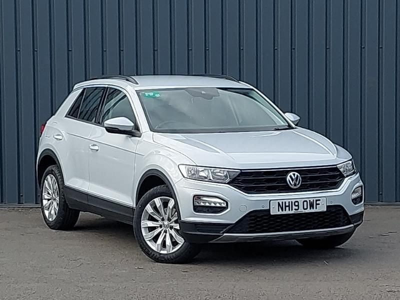 Silver Used 2019 VW T-Roc SE SUV | £14,298 (Fair price) - Image 1/4
