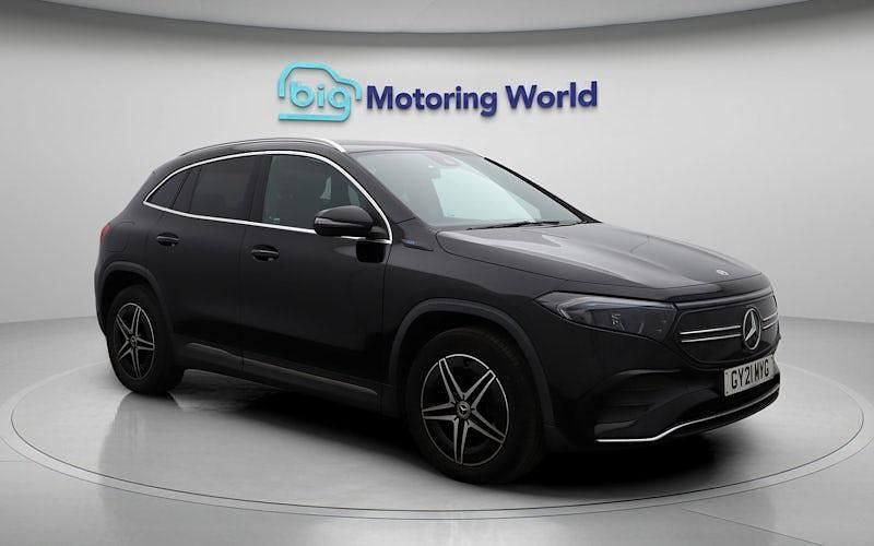 Black Used 2021 Mercedes EQA250 AMG line SUV | £16,200 (Fair price) - Image 1/4