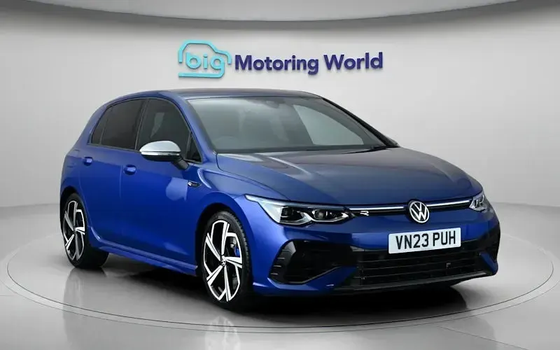 Used VW Golf VIII R 320 HP (235 kW) 2023 Blue Hatchback