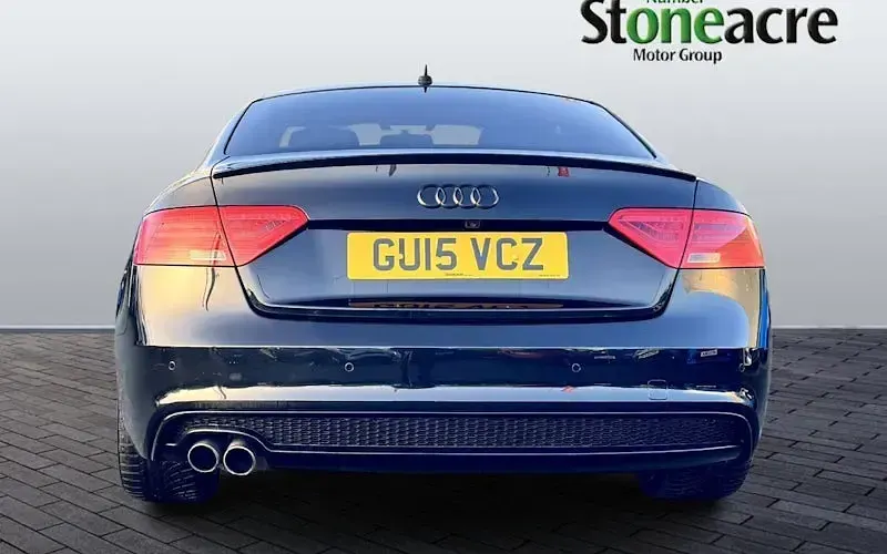 Used Audi A5 Black Edition 224 HP (164 kW) 2015 Black Coupe