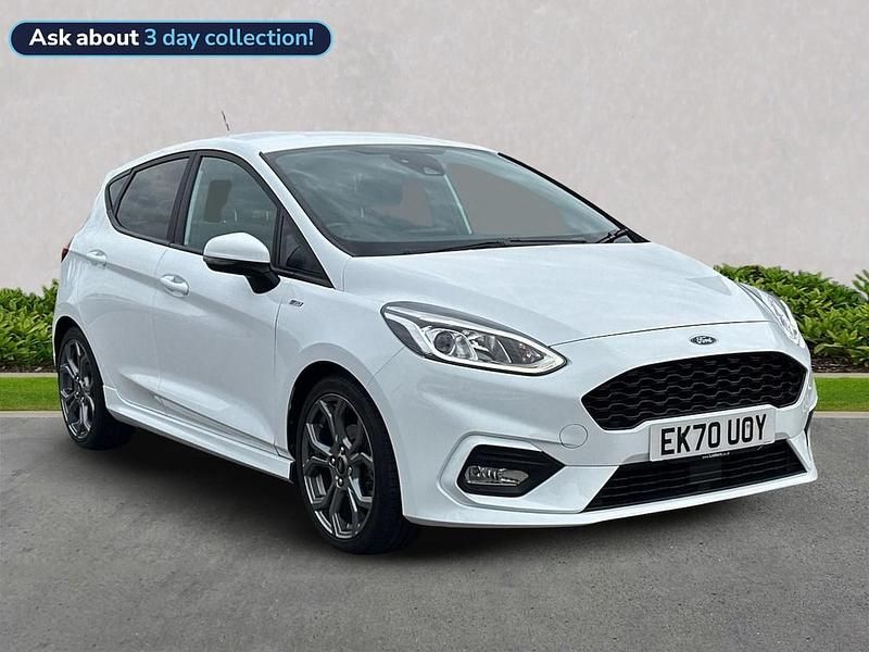 White Used 2020 Ford Fiesta ST-Line Hatchback | £11,799 (Fair price) - Image 1/4