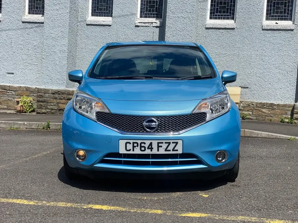Used Nissan Note Acenta Premium 98 HP (72 kW) 2014 Blue Hatchback