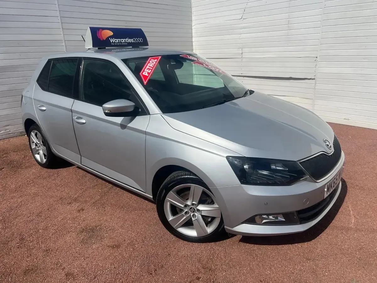 Used Skoda Fabia SE L 110 HP (80 kW) 2015 Silver Hatchback