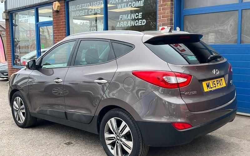 Begagnad Hyundai ix35 Premium 116 HK (85 kW) 2015 Brun SUV