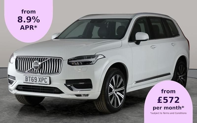 White Used 2019 Volvo XC90 Inscription SUV | £29,373 (Good price) - Image 1/2
