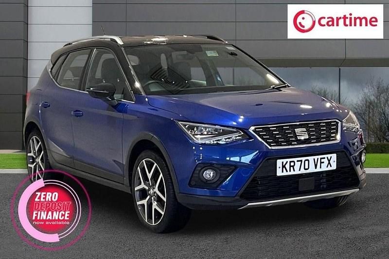 Used Seat Arona XCELLENCE Lux 115 HP (84 kW) 2020 Blue SUV