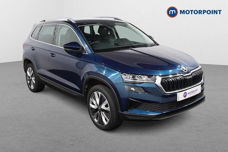 Used Skoda Karoq SE L 2022 Blue SUV