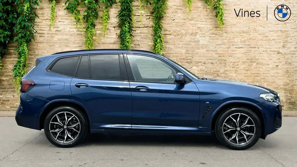 Used BMW X3 M Sport 184 HP (135 kW) 2023 Blue SUV