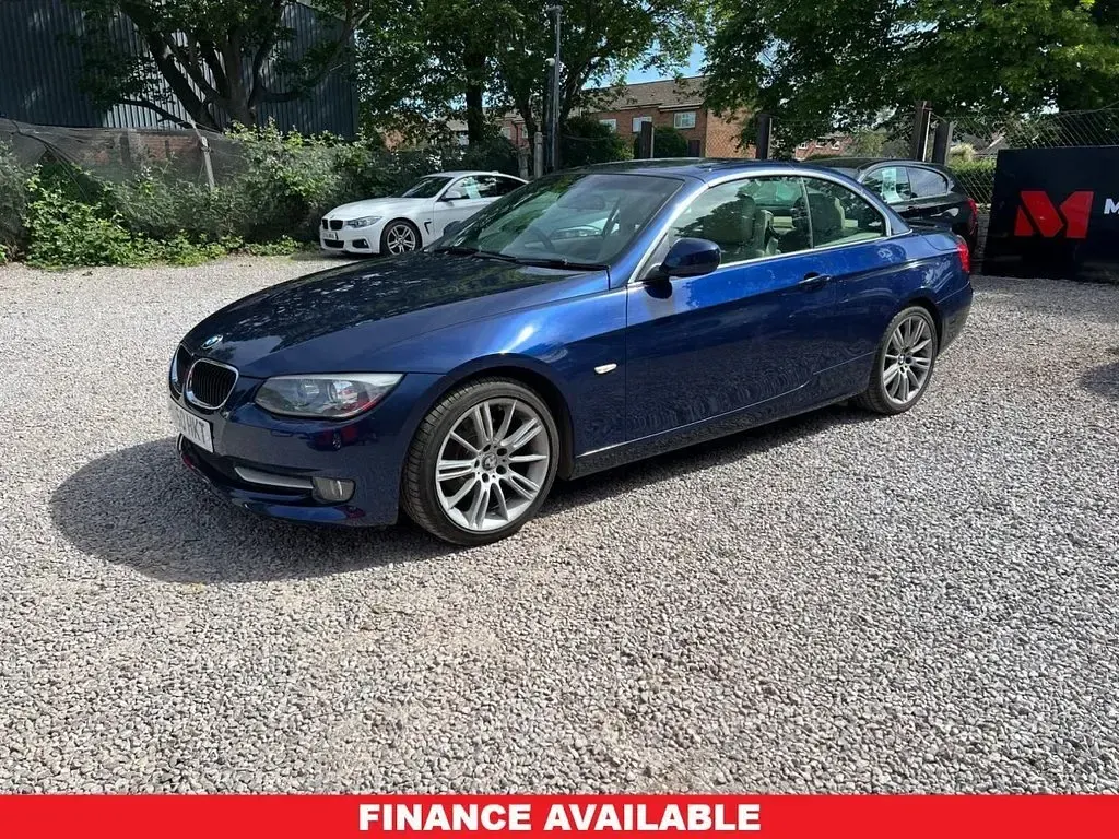 Used BMW 320 Cabriolet 184 HP (135 kW) 2010 Blue Cabriolet
