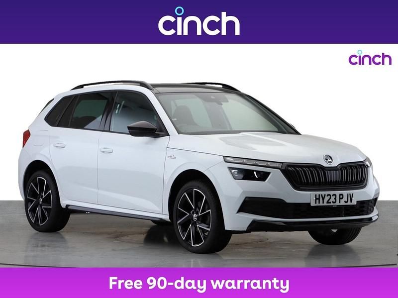 White Used 2023 Skoda Kamiq Monte Carlo SUV | £20,149 (A bit pricey) - Image 1/3