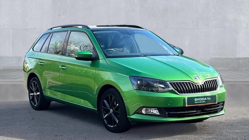 Used Skoda Fabia SE L 110 HP (80 kW) 2015 Green