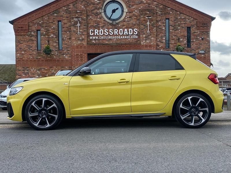 Used Audi A1 Black Edition 2023 Python yellow SUV