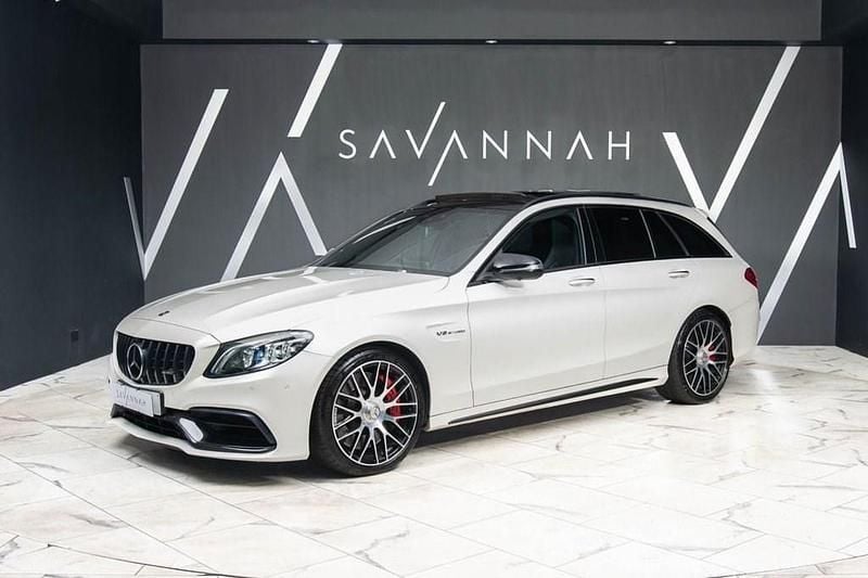 Used Mercedes C63 AMG Premium Plus 2019 White Estate