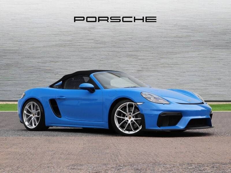 Shark blue Used 2023 Porsche 718 Spyder | £93,950 - Image 1/4