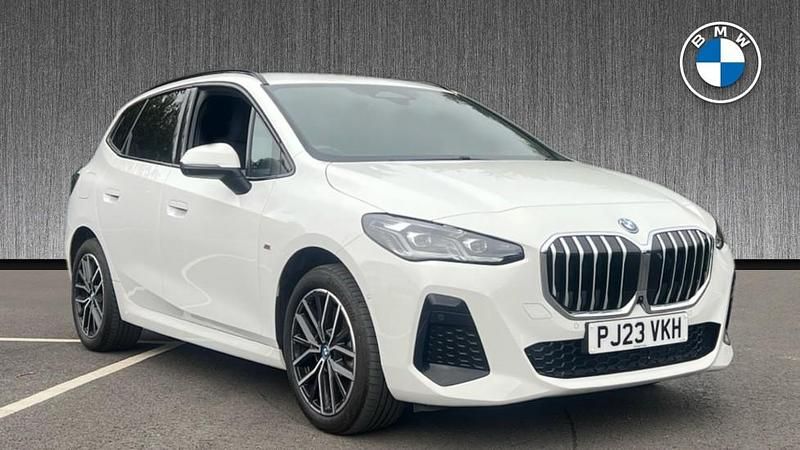 White Used 2023 BMW 230e Active Tourer M Sport MPV | £26,799 (Good price) - Image 1/4