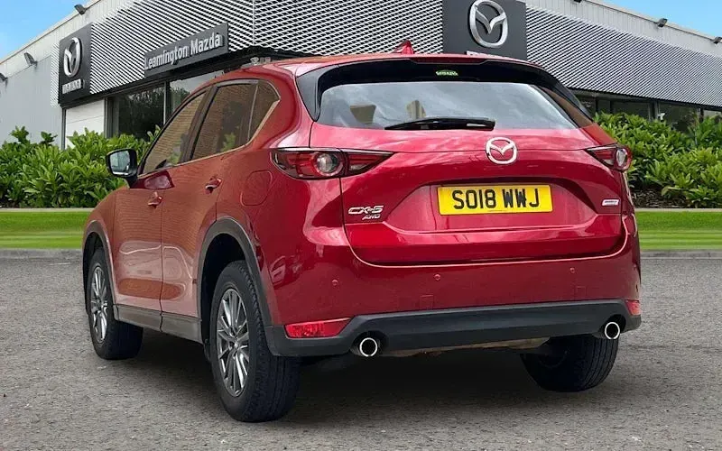 Used Mazda CX-5 150 HP (110 kW) 2018 Red SUV