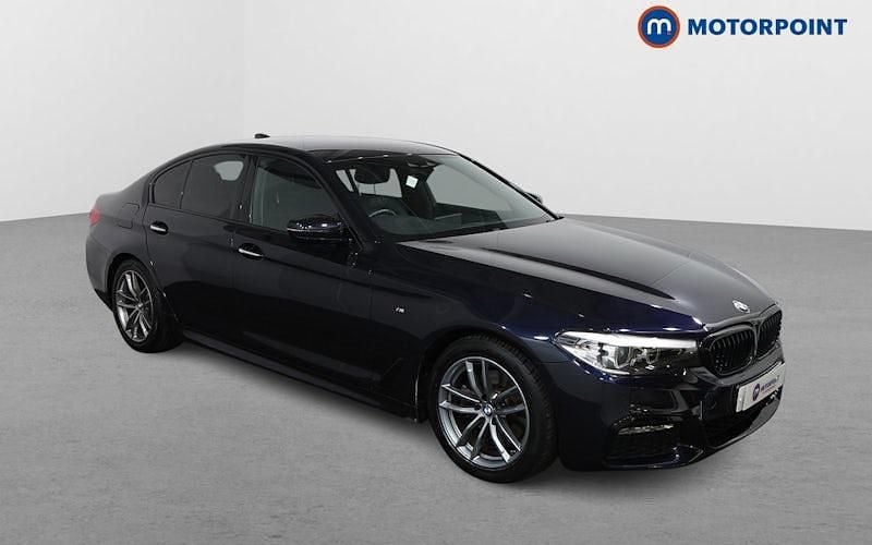 Black Used 2018 BMW 520 M Sport Sedan | £18,499 (Good price) - Image 1/4