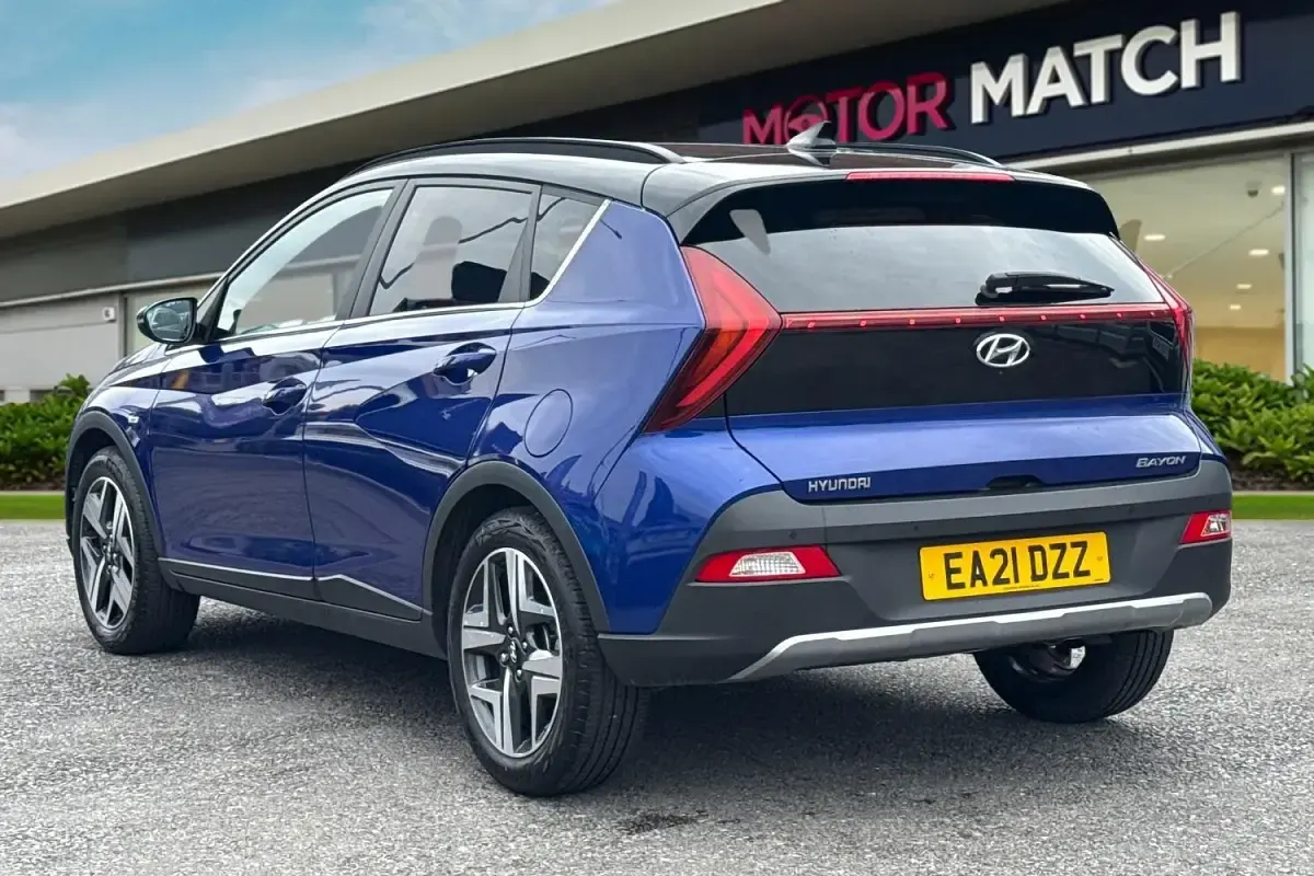 Used Hyundai Bayon Ultimate 100 HP (73 kW) 2021 Blue SUV