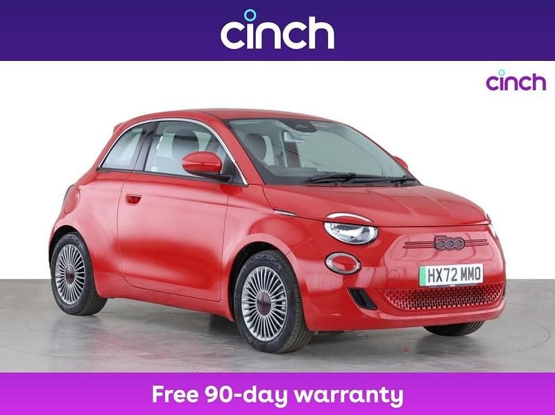 Red Used 2022 Fiat 500e Red Hatchback | £13,999 (Fair price) - Image 1/3