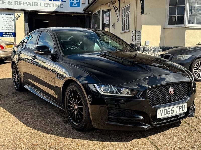 Used Jaguar XE R-Sport 180 HP (132 kW) 2015 Black Sedan