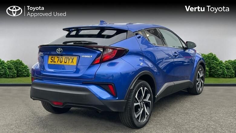 Used Toyota C-HR Design 122 HP (89 kW) 2020 Blue SUV
