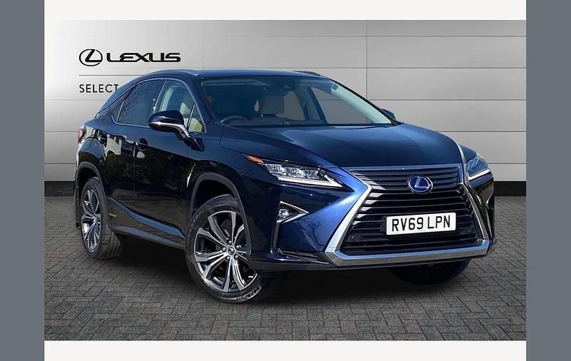 Used Lexus RX450h 313 HP (230 kW) 2019 Blue SUV