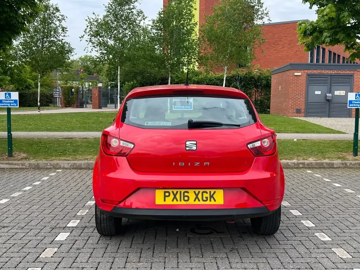 Used Seat Ibiza SOL 2016 Red Hatchback