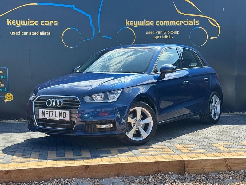 Blue Used 2017 Audi A1 Sportback Sport Hatchback | £11,490 (Fair price) - Image 1/3