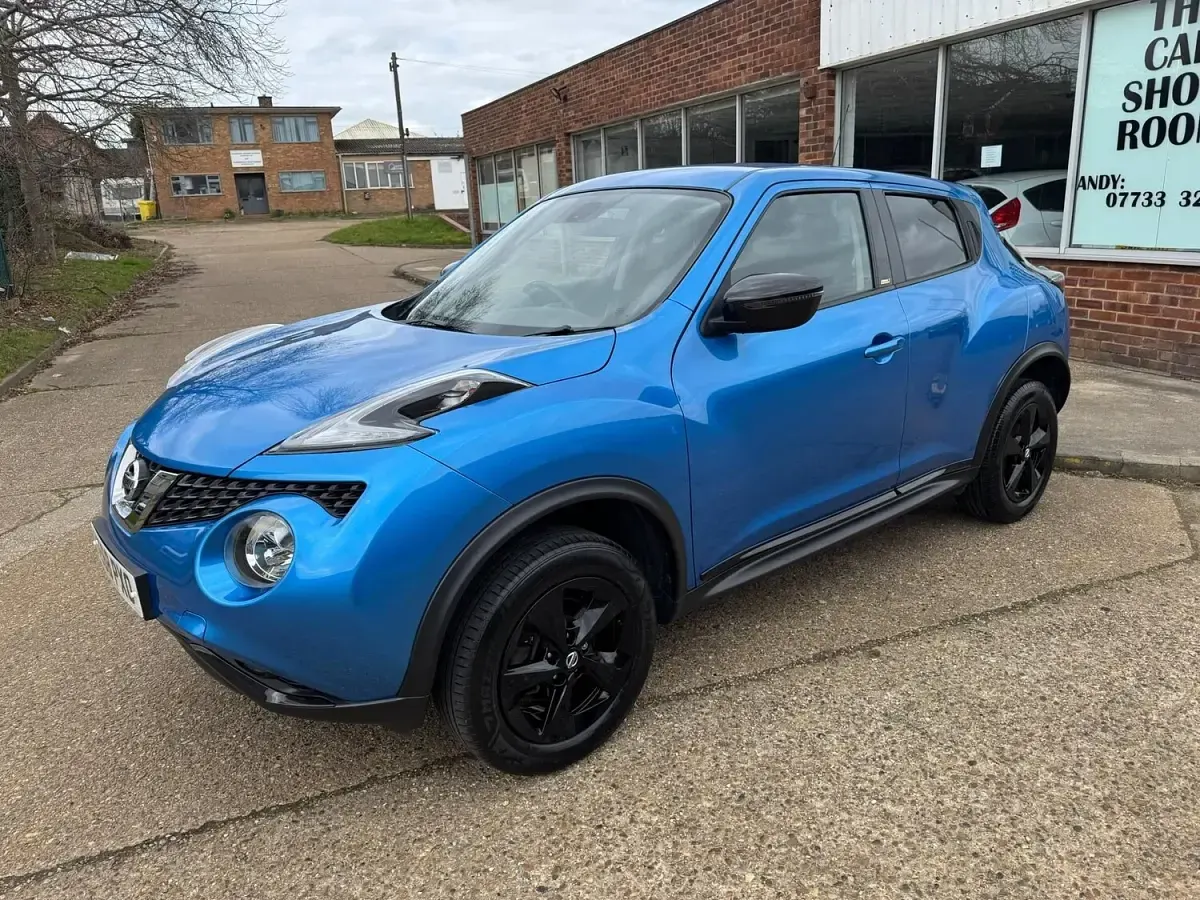 Used Nissan Juke 112 HP (82 kW) 2018 Blue SUV