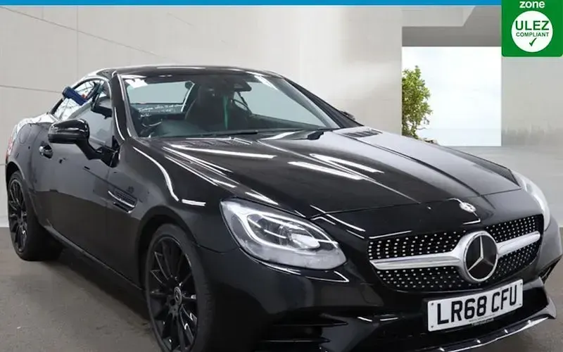 Second-hand Mercedes SLC180 AMG line 156 CP (114 kW) 2018 Cabrio