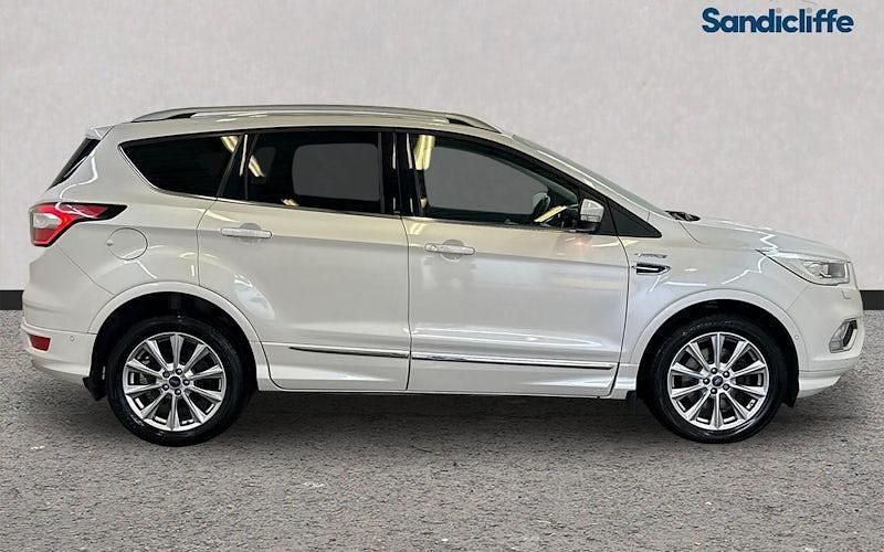 Used Ford Kuga Vignale 120 HP (88 kW) 2018 White SUV