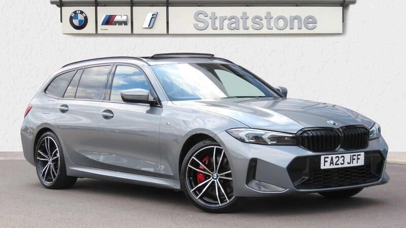Grey Used 2023 BMW 320 M Sport Estate | £33,993 (Expensive) - Image 1/4