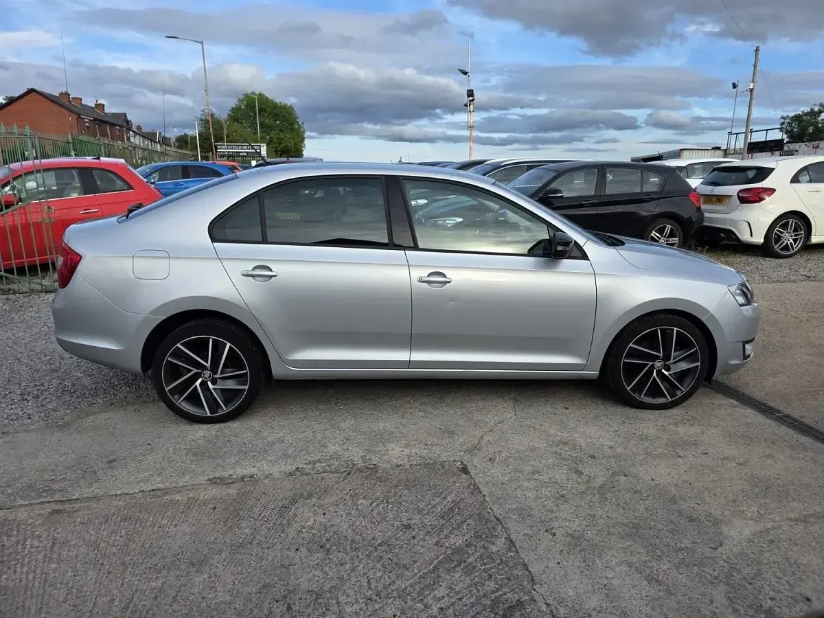 Used Skoda Rapid Sport 2017 Silver Hatchback