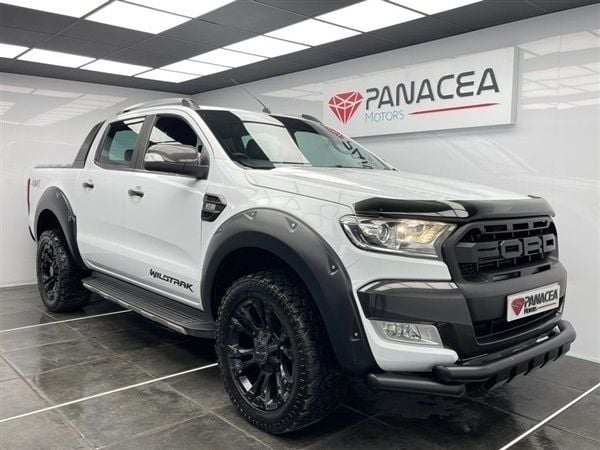 White Used 2016 Ford Ranger Wildtrack Pickup | £19,990 (Expensive) - Image 1/1