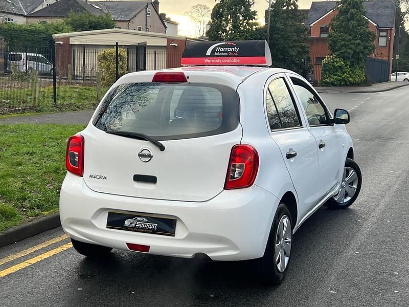 Used Nissan Micra Visia 2015 White Hatchback