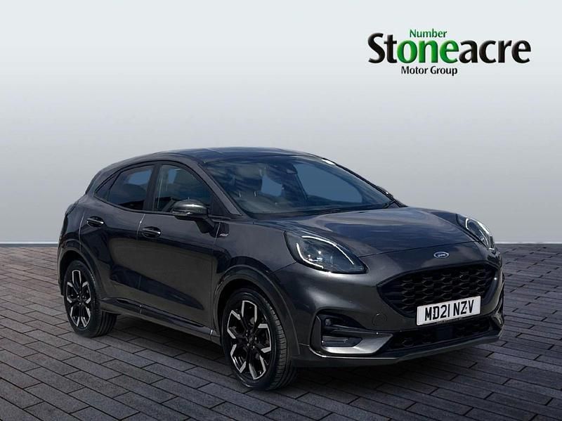 Grey Used 2021 Ford Puma ST-Line X Hatchback | £16,764 (Fair price) - Image 1/4