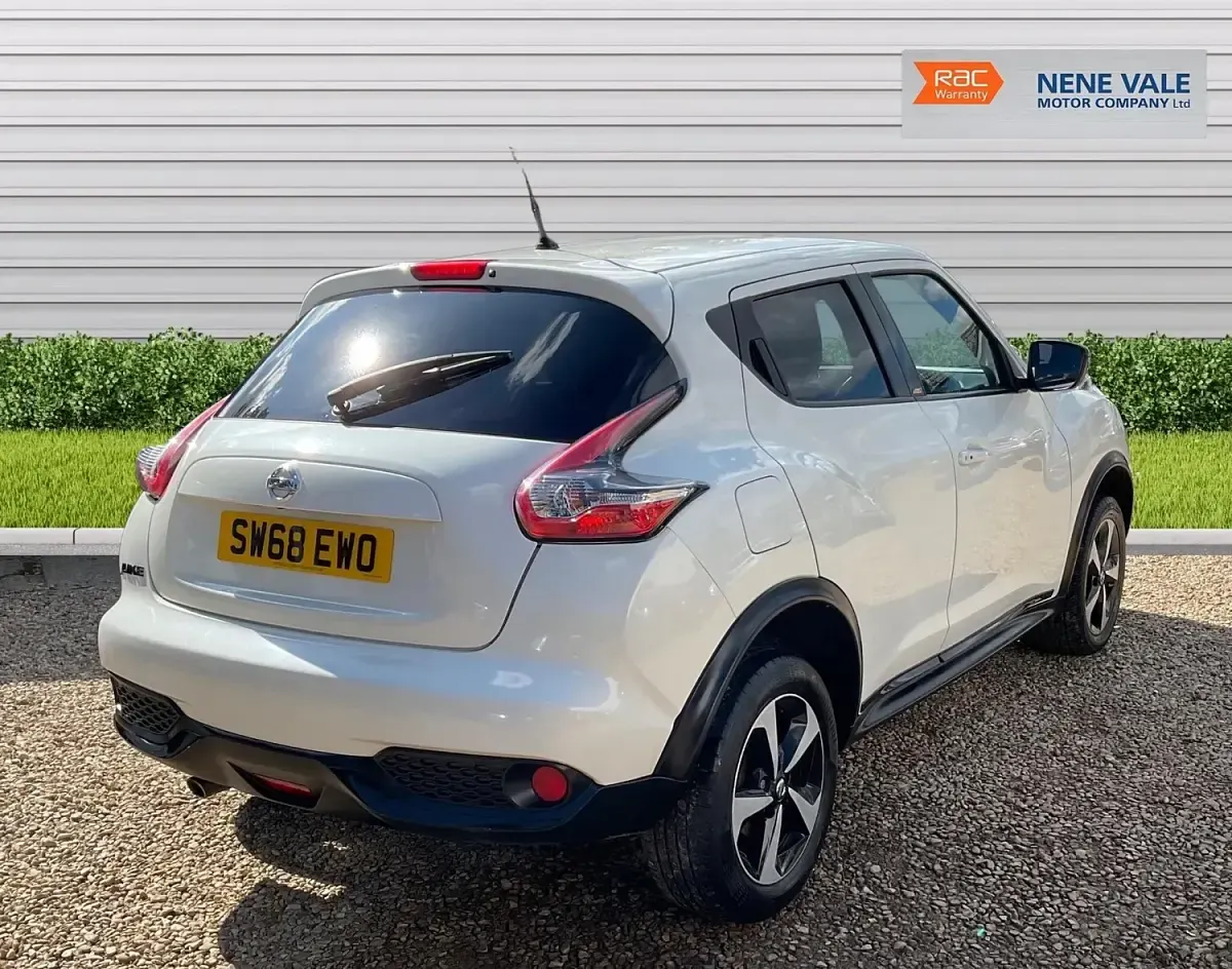 Used Nissan Juke 112 HP (82 kW) 2018 White SUV